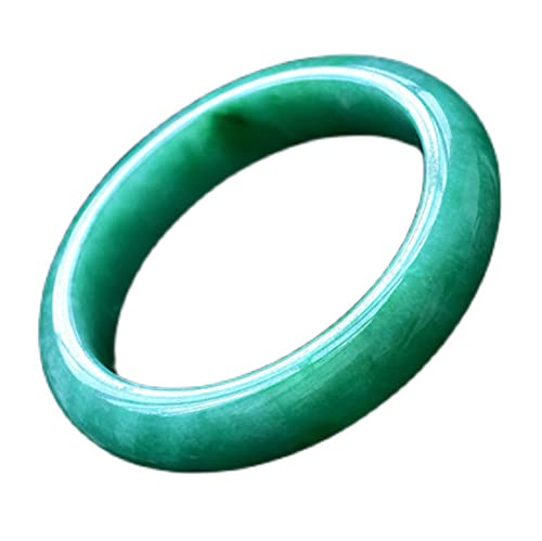 Amazon | CUTPOIY レディース グリーンジェイドバングルブレスレット