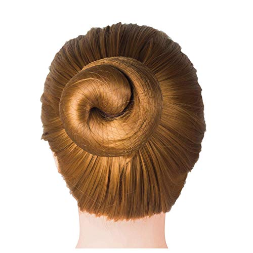 50PCS Hair Nets Invisible Elastic Edge Mesh Bun Hair Nets for Ballet Dance 20" Brown - Thumbnail 5