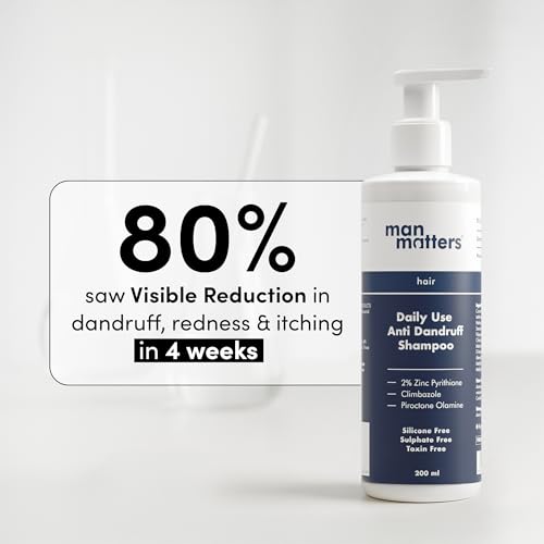 Man Matters Anti Dandruff Shampoo 200ml - Image 7