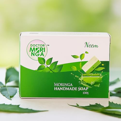 Image of Handmade Bathing Soap- 100gm Pack of 5 | Herbal Soap for Removing Dirt & Impurities no mineral oils added Suitable for All Skin Types, Flavour Neem