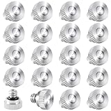 20 Pcs Brass Misting Nozzles for Outdoor Cooling System,0.012 Orifice (0.3 mm) 10/24 UNC Mister Nozzles Sprinklers for Greenhouse Patio Misting System