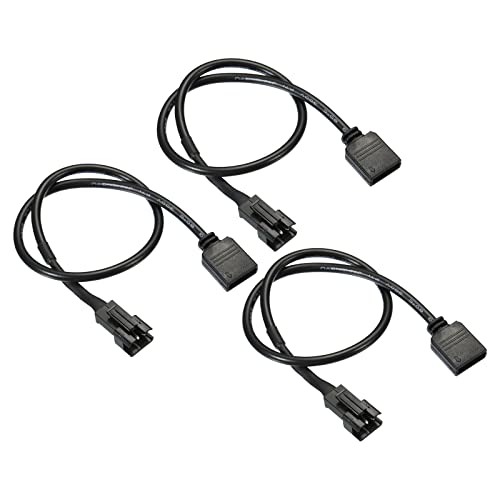 Cable de 3 pines 5V para conectar ventiladores RGB en torres de PC con gestión oculta