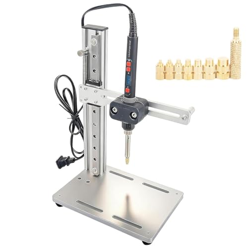 Machine de pressage à chaud verticale 90W avec kit d'insertion de d'inserts M2-M8
