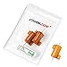 Chanzon 2pcs Wirewound Aluminum Shell Resistor 0.01 Ω ohm 0r01 r01 25W ±5% Tolerance 0.01R Rohs Certified
