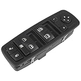 Master Power Window Switch Button Fits Dodge 2009-2012 Ram 1500 2500 3500 Driver Side Front Left Pow