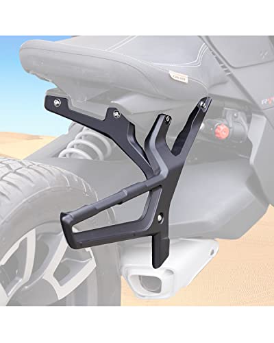 Kit de soporte para alforjas A & UTV PRO para Can Am All Ryker, modelos Ryker 600/900/Rally, rack para equipaje, accesorios, reemplaza OEM #219400856, Negro, Aluminio miniatura 3