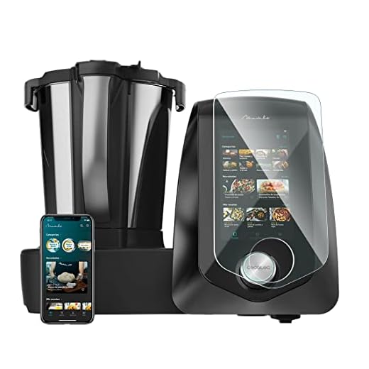 KARYLAX - Protector de pantalla de cristal flexible, irrompible, dureza 9H, 100% transparente, película protectora para robot de cocina Cecotec Mambo 12090