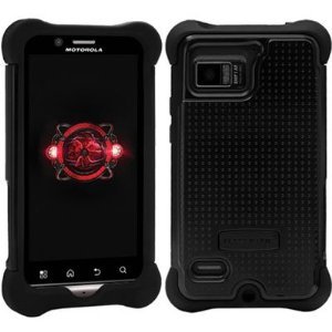 Ballistic (SG) Shell Gel Case for Motorola Droid Bionic XT875 (Black/Black)