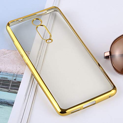 Easepoints for Xiaomi Mi 9T   Redmi K20   K20 Pro Case, Ultra-Thin Electroplating Soft TPU Protective Back Cover Case (Silver) (Color : Champagne Gold)
