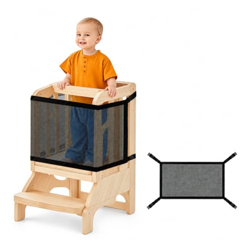 Filet de Sécurité pour Tour de Tout-Petits, 110 X 45 cm Filet de Protection