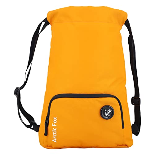 Image of Arctic Fox 15 Liters Draw String Bag Orange Backpack