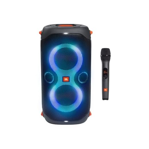 JBL PartyBox 110 Speaker and Microphone Bundle