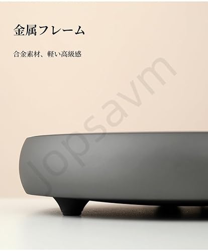 Jopsavm 電気コンロ 卓上 ミニ 1000W SSH2025/3/19 の商品画像 6