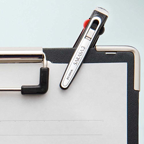 Zebra SJ2 Sarasa stylo multifonction precision 0.5mm finition noire