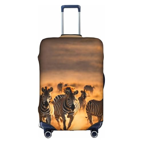 Housse de protection pour valise extensible zèbre 45-81cm