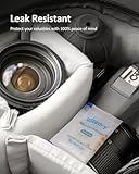 wisedry Silica Gel Sachets Bags 5 Gram x 60 Packs with Orange Beads Humidity Indicator Moisture Absorber for Air Dryer Moisture Removal, Food Grade - Image 7