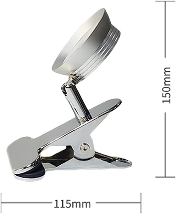 Modern Eye Protection lamp,USB LED Clip On Reading Light,Rotating Clip Desk Lamp Dimmable with 3 Color Mode 10 Brightness Level LED Clamp Bedside Lamps for Bedroom