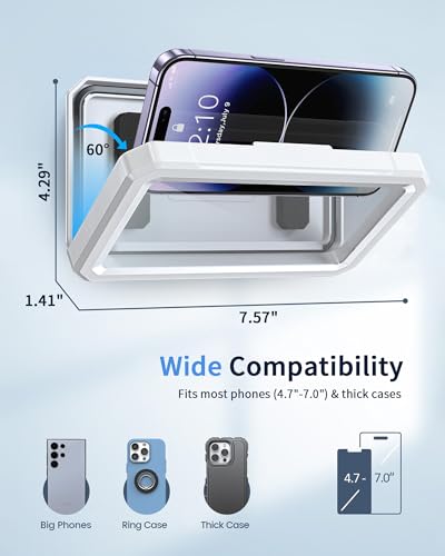 UPRONE Shower Phone Holder Waterproof - Image 5