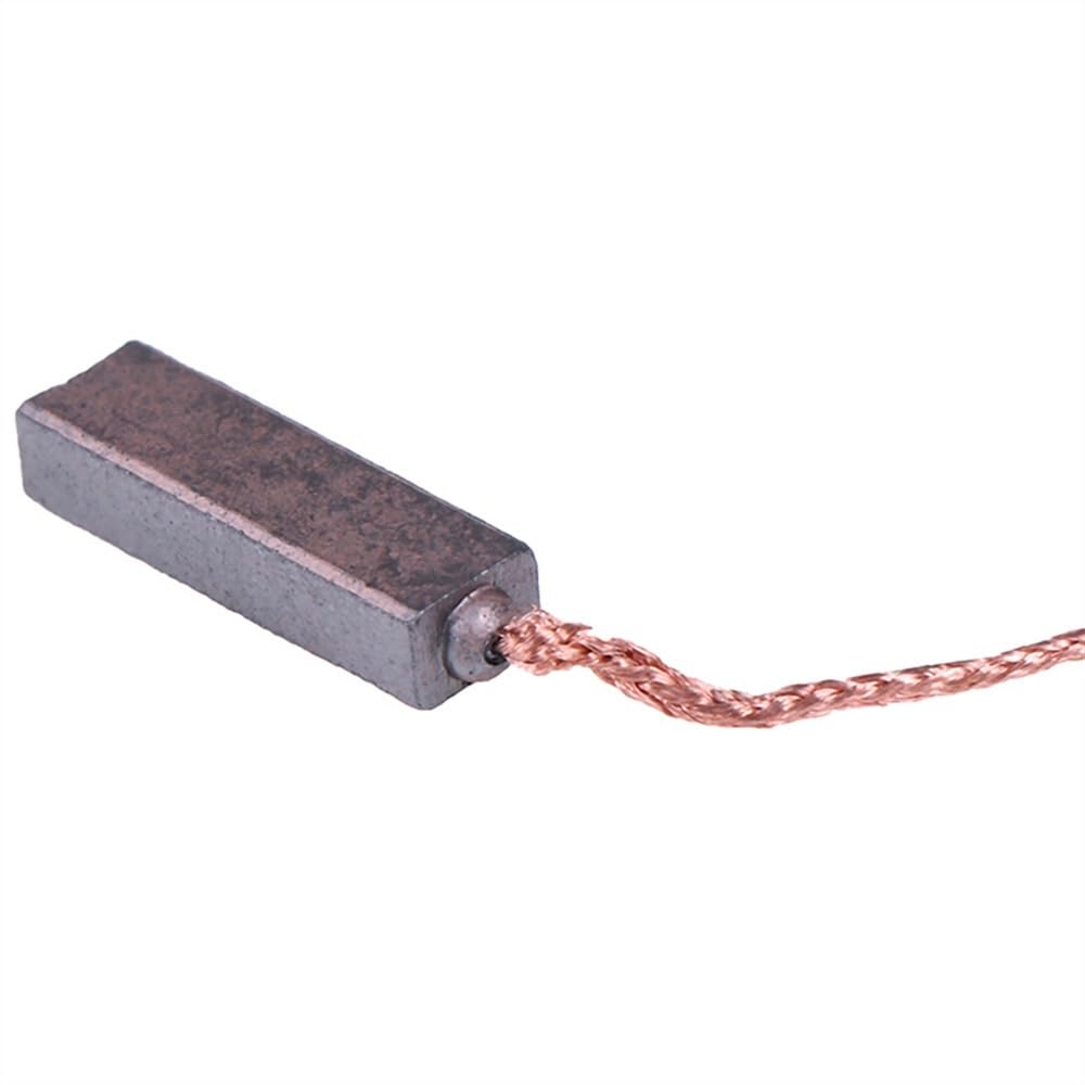 10 szt. Szczotek węglowych do silników, zamiennik grafitu i miedzi do urządzeń elektrycznych(5x8x15mm)