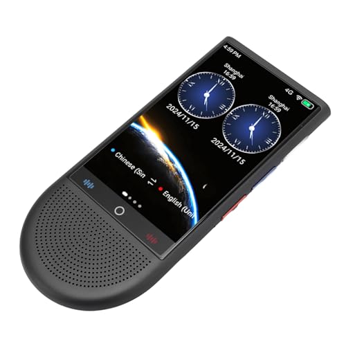Traductor de Idiomas 4G Fabater Dispositivo de Voz Inteligente AI Multilingüe 4