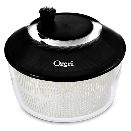 Ozeri Italian Made Fresca Salad Spinner and Serving Bowl, BPA-Free