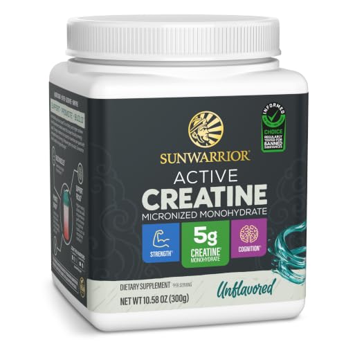 Best Creatine Timing for Older Adults: What Actually Matters 2 Sunwarrior Creatine Monohydrate Powder Micronized Recovery Supplement Support Muscle Building Strength Training Cognition Vegan & Keto Friendly Easily Mixes 60 Serving Unflavored Active