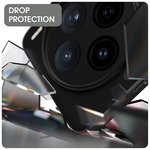 Image of Pikkme Back Cover for Vivo X200T 5G Compatible with Mag-Safe Smoke Back | Shockproof Design | Hard Transparent Back Case (Black Smoke Mag-Safe)
