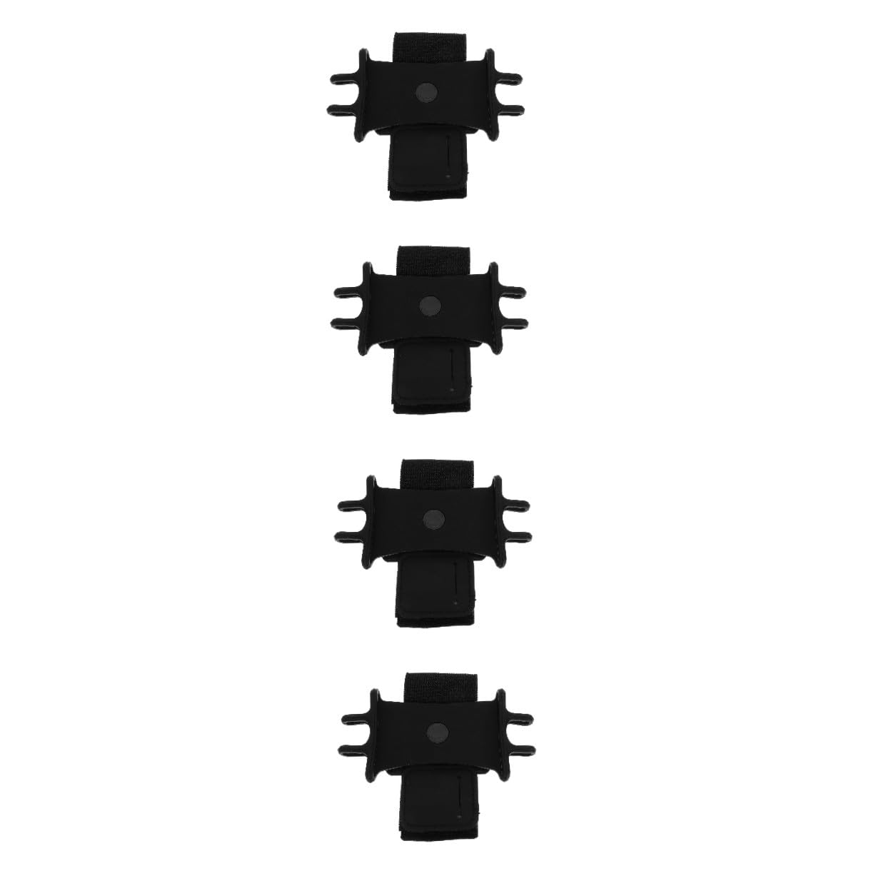SHINEOFI 16 Pezzi Braccialetto Del Cellulare Tasti Sottile Supporto Per Il Braccio Del Telefono Cellulare Banda Di Braccio Del Telefono Cellulare Polso Del Telefono Bande Nero Nylon