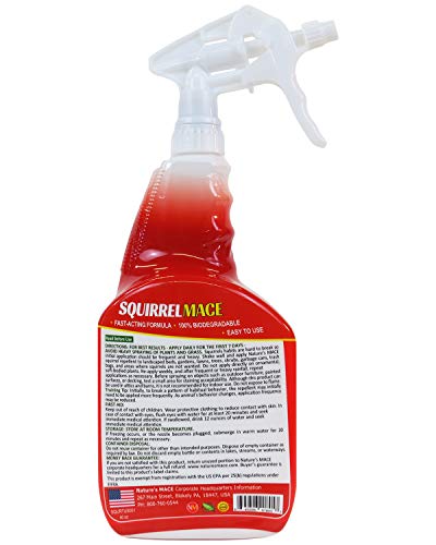 Nature'S Mace SQURTU9001 Squirrel Repellent 40 Ounce Spray thumb #1
