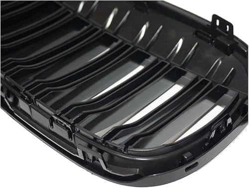 Rejilla antiniebla para coche y rejilla riñón delantera para BMW X1 F48 2016-2019 3
