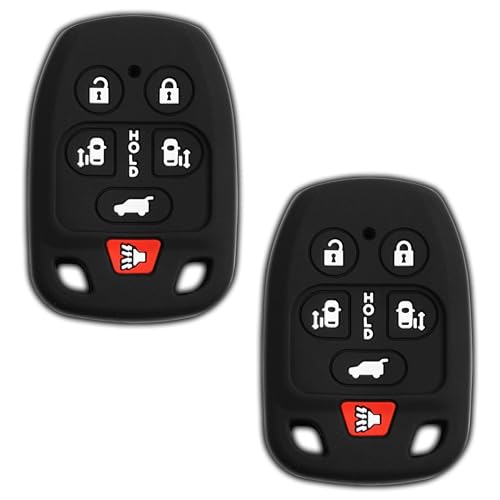 Carcasa para Llave de Coche con Tacto Suave Antigolpes para Mando Honda Odyssey de 6 Botones