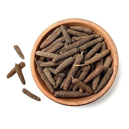 Image of Nutwiz Badi Pipal 200 Grams | Long Pepper for Pickles, Masalas, Ayurvedic & Desi Remedies | Badi Peepal contains Antioxidants and Anti Inflammatory to fight Pain & Boost Immunity | Pippali Traditional Indian Ingridient for Restaurant Style Taste | Thippili | Pippallu | Thippili | Hippali | Pippal | Pimpali | Lindi Pipar | Pipali