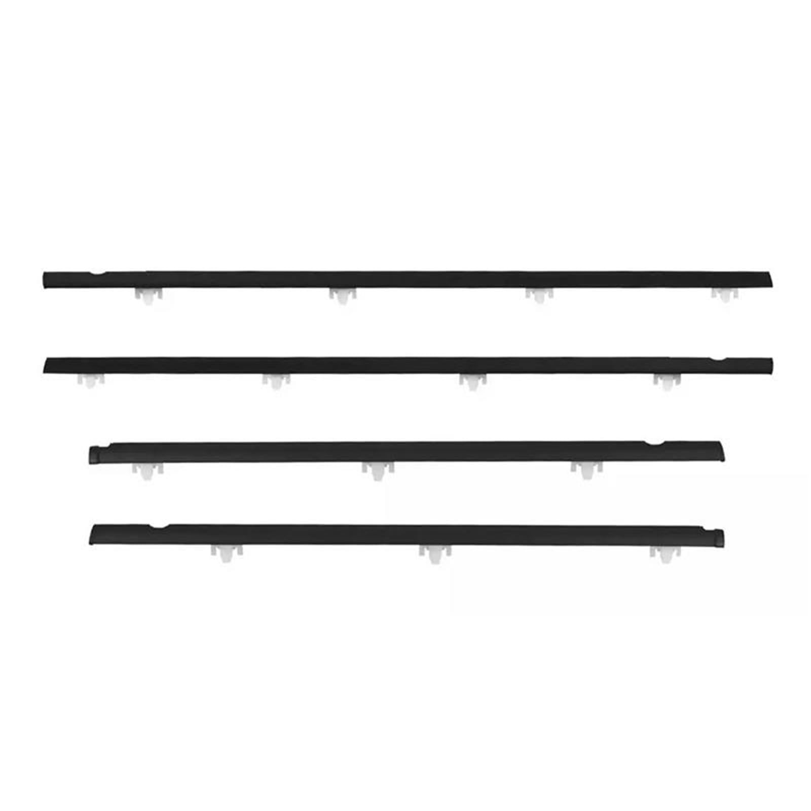 Nangaebppw One Color For Nissan For Sentra B13 For Tsuru For Sunny Sedan 1990-1994 Window Glass Weatherstrip Belt Waterproof 80820-50Y01