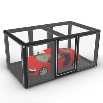 car storage bubble with frame