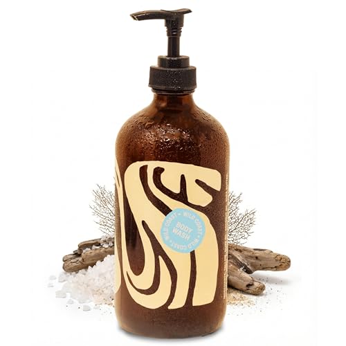 Local Revival Tallow and Honey Body Wash - Wild Coast - Beef Tallow with Honey Olive Oil Shea Butter and Jojoba Oil - Moisturizing Body Wash for Men and Women 16oz
