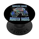 Photo Gallery thinking about monster trucks funny daying boys kids graphic popsockets popgrip intercambiabile Photo Gallery thinking about monster trucks funny daying boys kids graphic popsockets popgrip intercambiabile