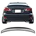 Trunk Spoiler Compatible With 2006-2013 Lexus IS250 IS350 ISF | IK Style Unpainted ABS Rear Tail Lip Deck Boot Wing by IKON MOTORSPORTS | 2007 2008 2009 2010 2011 2012