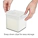 Proctor Silex Regular or Greek Yogurt Maker Machine with LCD Display, BPA-free Storage Container, 32 oz, Stainless Steel (86300)