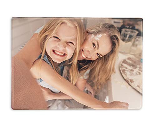 ORWONet - Foto-Glasschneidebrett | Frühstücksbrett gestalten | ca. 30 x 20 cm | Antirutsch-Noppen | Geruchsneutral | Spülmaschinenfest | Kratzfest Cover