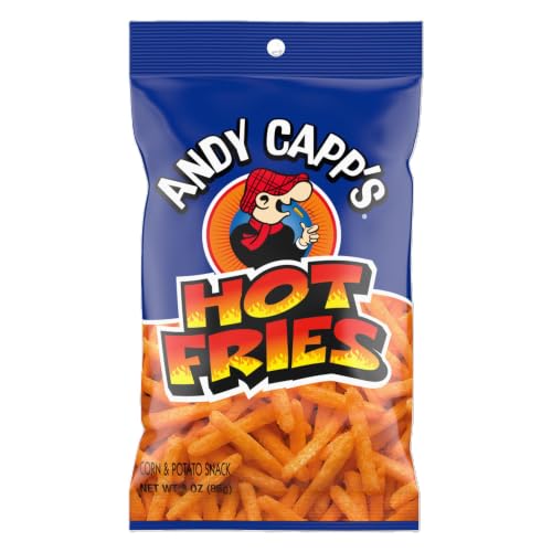 Andy Capp's Hot Fries, 3 oz, 7 Pack
