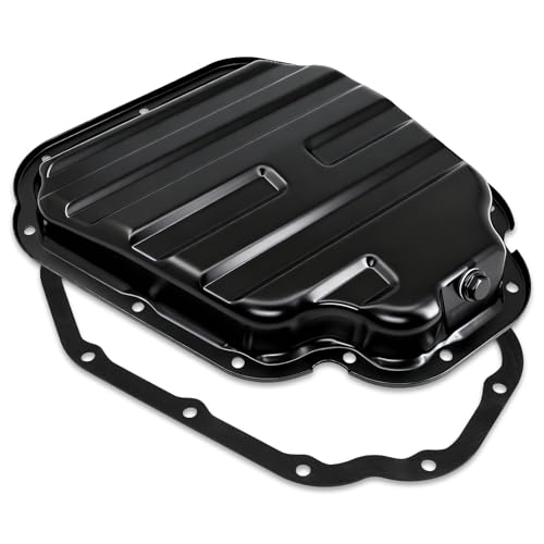 Engine Oil Pan Sump with Drain Plug & Gasket Compatible with 2007-2012 Nissan Altima L4 2.5L 2013 Altima Coupe 2.5L Replace# 11110-JA01E