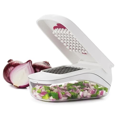 Cortador manual para vegetales con cuchilla acero inoxidable miniatura 3