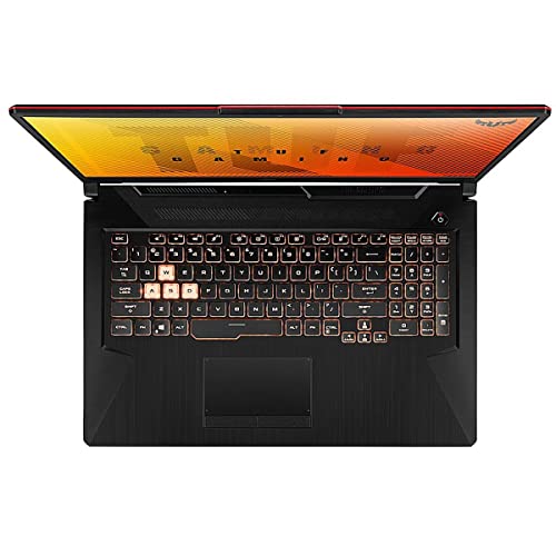 Asus Tuf Gaming A17 Gaming Laptop, 17.3” 144Hz Fhd Ips-Type Display, Amd Ryzen 5 4600H, Geforce Gtx 1650, 8Gb Ddr4, 512Gb Pcie Ssd, Rgb Keyboard, Windows 11 Home, Bonfire Black Color, Fa706Ih-Rs53 #TOP2