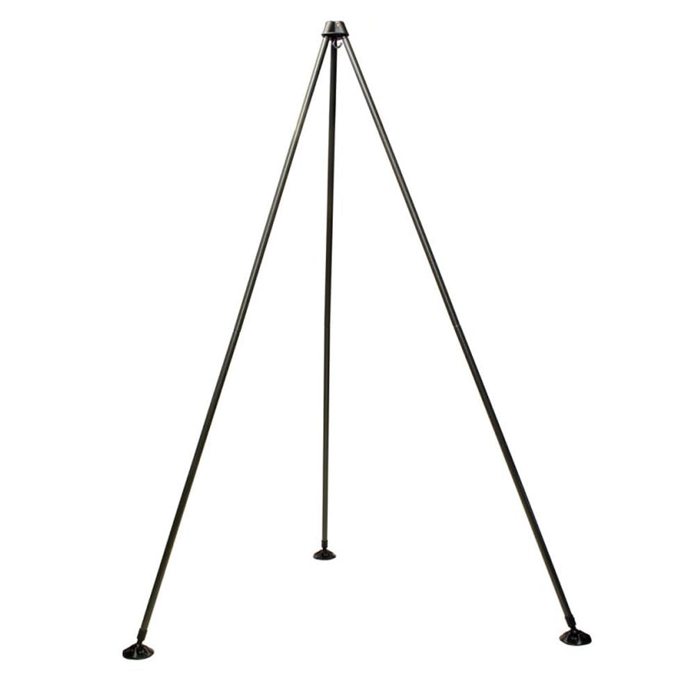 G8DS Wiegeständer Dreibein/Tripod aus Stahl | Stabiler Waagenständer für Fischwaage & Wiegeschlinge | 195 cm Höhe | Inkl. Transporttasche & Haken | Angelzubehör für Karpfenangler