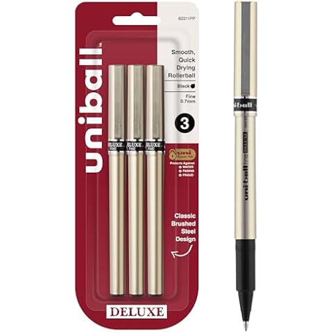 Uni-Ball Deluxe Rollerball Pen 0.7mm Cover