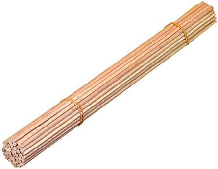 Ursus – Baguettes Décoratives En Hêtre – 40 Cm, Diamètre 5 Mm – Lot De 50 – Bricolage, Décoration, Tiges – Activité Manuelle
