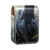 Diseño práctico portátil: pequeño y de bolsillo, cabe cómodamente en un bolsillo. Viene con un pequeño espejo integrado, que hace que sea conveniente aplicar maquillaje en cualquier momento y en cualquier lugar.