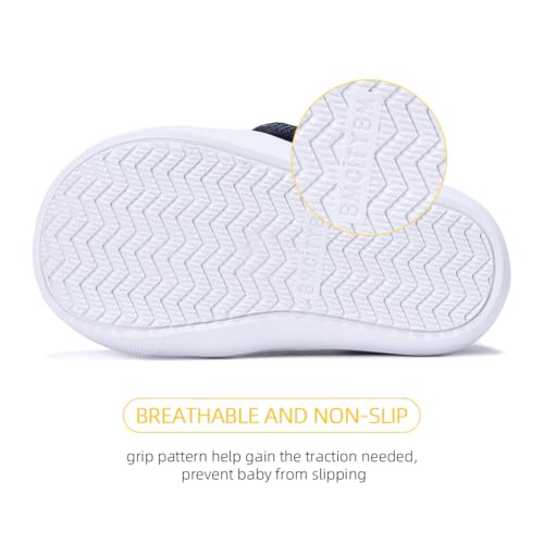 Image of BMCiTYBM Baby Sneakers Girls Boys Lightweight Breathable Mesh First Walkers Shoes 6-24 Months