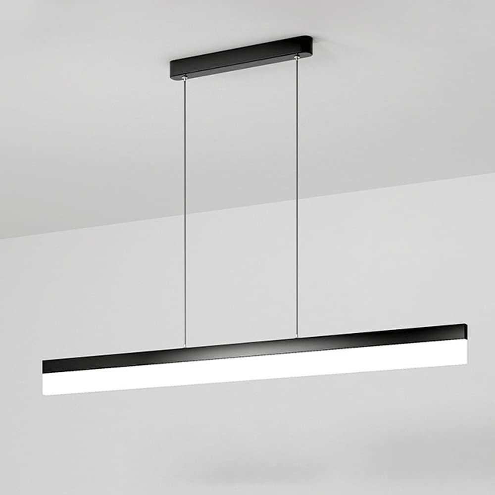 Lámpara colgante LED moderna lineal de metal para salas de conferencias