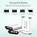 FirstPower NP-BX1 Battery 3-Pack and Triple Slot Charger for Sony ZV-1F, ZV-1, ZV-1 II, Cyber-Shot DSC-HX80, HX90V, HX95, HX99, RX1, RX1R II, RX100 (II/III/IV/V/VA/VI/VII), FDR-X3000, HDR-AS50